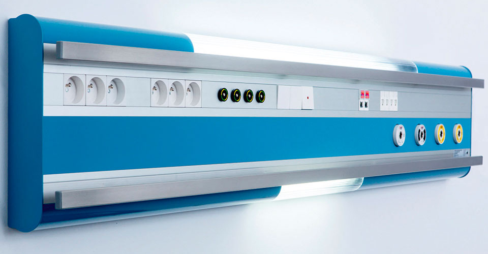 کنسول بالای تخت بیمار